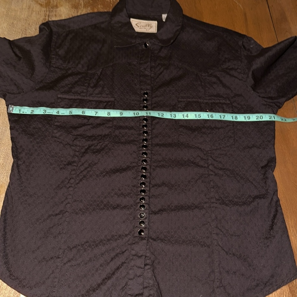 Scully Western Snap Button Down Rodeo Cowgirl Shi… - image 4